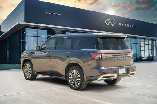 Anthracite Gray 2025 INFINITI QX80 Luxe