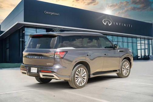 Anthracite Gray 2025 INFINITI QX80 Luxe