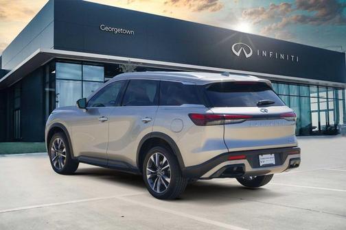 Warm Titanium 2023 INFINITI QX60 Luxe