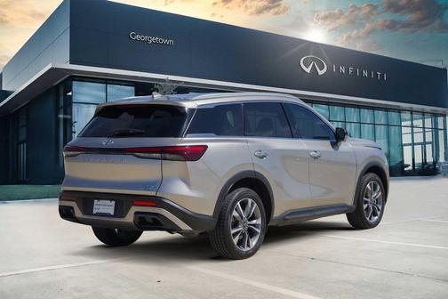 Warm Titanium 2023 INFINITI QX60 Luxe