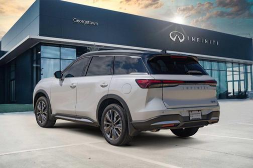 Radiant White 2026 INFINITI QX60 Luxe