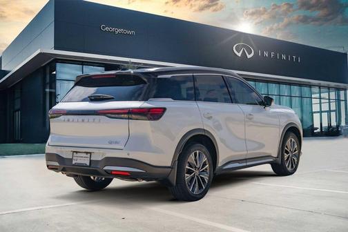 Radiant White 2026 INFINITI QX60 Luxe