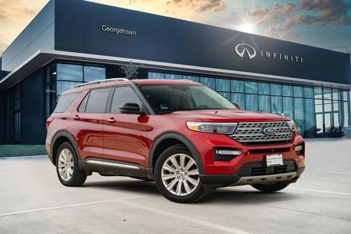 Red Metallic 2020 Ford Explorer Limited