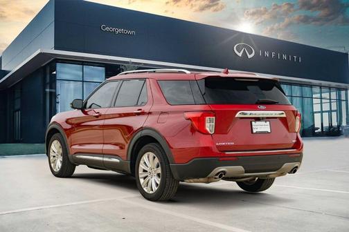 Red Metallic 2020 Ford Explorer Limited