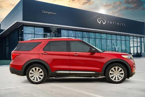 Red Metallic 2020 Ford Explorer Limited