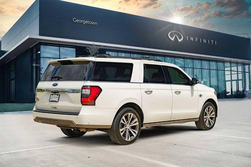 White Metallic 2021 Ford Expedition Max King Ranch