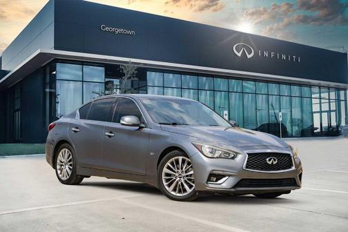 Graphite Shadow 2018 INFINITI Q50 3.0t LUXE