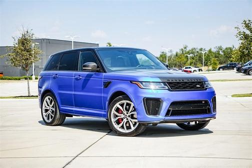 2018 Land Rover Range Rover Sport 5.0L Supercharged SVR