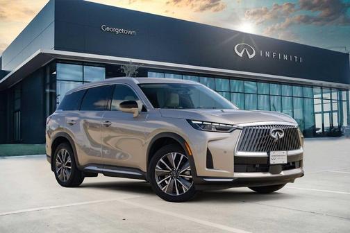 Warm Titanium 2026 INFINITI QX60 Luxe