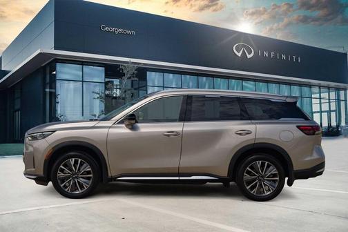 Warm Titanium 2026 INFINITI QX60 Luxe