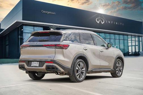 Warm Titanium 2023 INFINITI QX60 Luxe