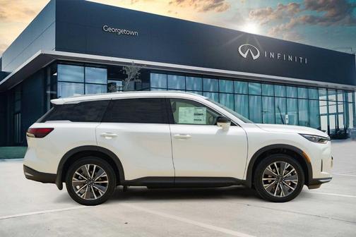 Radiant White 2027 INFINITI QX60 Luxe