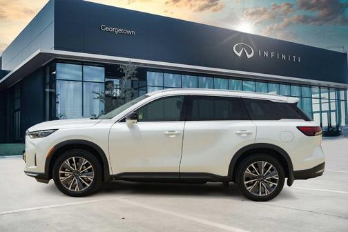 Radiant White 2027 INFINITI QX60 Luxe
