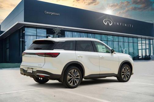 Radiant White 2027 INFINITI QX60 Luxe
