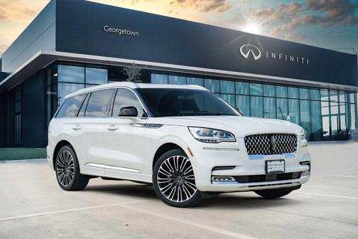 White Metallic 2023 Lincoln Aviator Black Label AWD