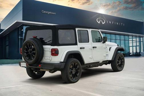 Bright White Clearcoat 2024 Jeep Wrangler 4xe Sahara