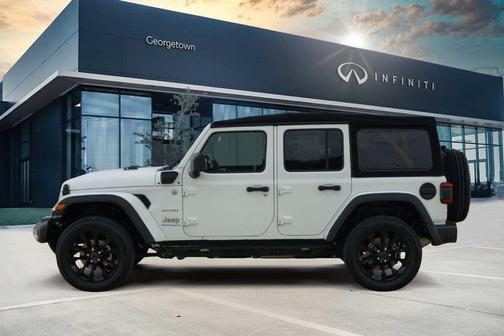 Bright White Clearcoat 2024 Jeep Wrangler 4xe Sahara