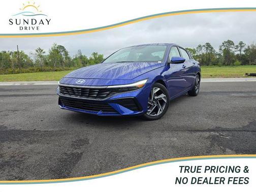 Intense Blue 2025 Hyundai ELANTRA SEL