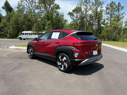 Ultimate Red Metallic 2025 Hyundai KONA Limited