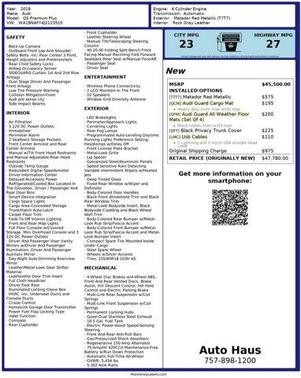 2018 Audi Q5 2.0T Premium Plus