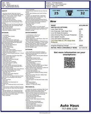 2015 Nissan Rogue SV