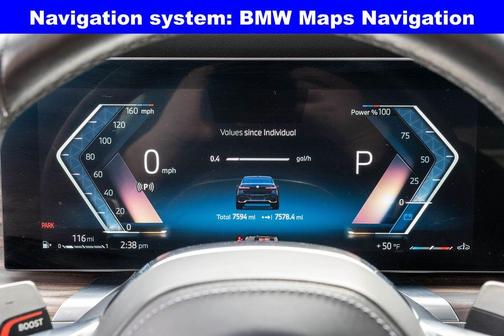 Carbon Black Metallic 2023 BMW 740 i