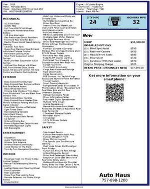 2015 Mercedes-Benz GLA-Class GLA 250 4MATIC