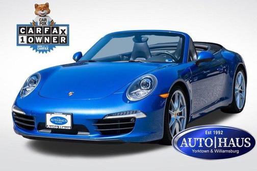 Sapphire Blue Metallic 2016 Porsche 911 Carrera S