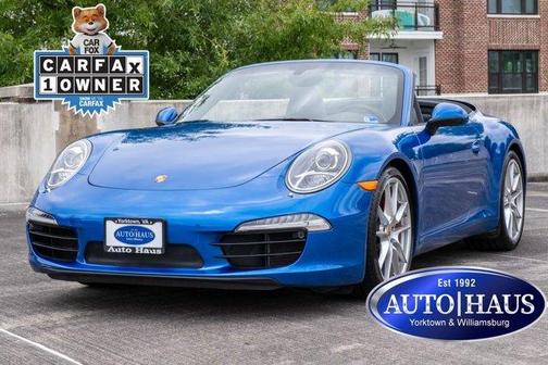 Sapphire Blue Metallic 2016 Porsche 911 Carrera S