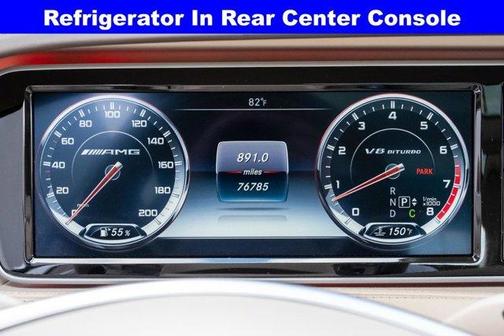 designo Diamond White Metallic 2016 Mercedes-Benz AMG S AMG S 63 4MATIC