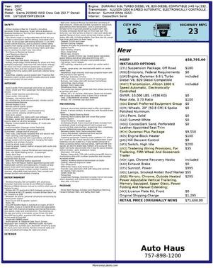 2017 GMC Sierra 2500 Denali