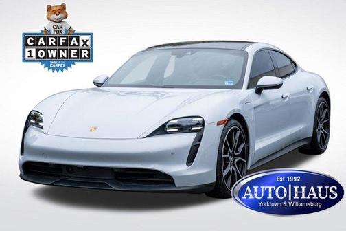Ice Grey Metallic 2024 Porsche Taycan Base