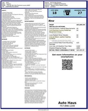 2017 Cadillac CT6 3.6L Premium Luxury