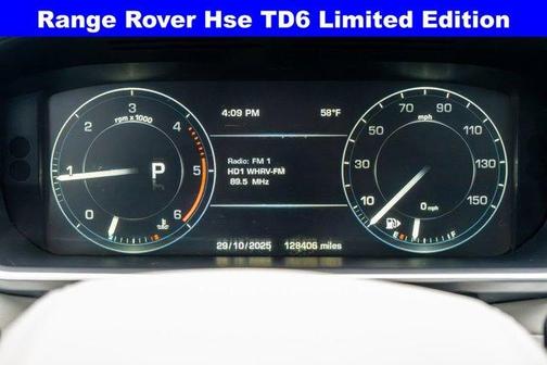 2016 Land Rover Range Rover 3.0L Turbocharged Diesel HSE Td6