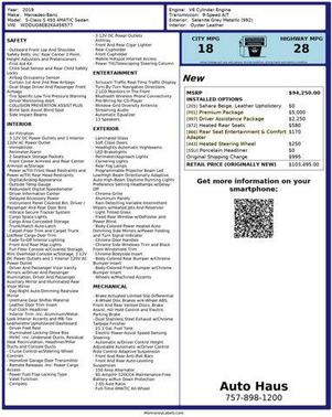 2019 Mercedes-Benz S-Class S 450 4MATIC