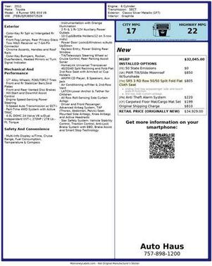 2011 Toyota 4Runner SR5