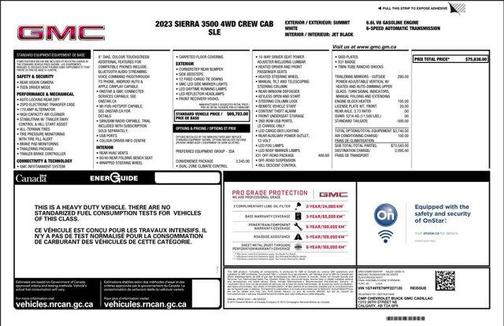 2023 GMC Sierra 3500 SLE