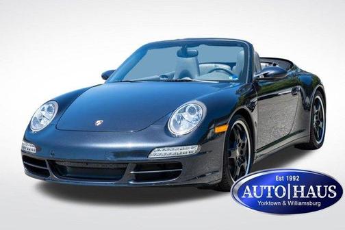 Atlas Gray Metallic 2006 Porsche 911 Carrera 4S Cabriolet