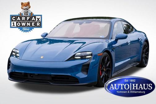 Neptune Blue 2024 Porsche Taycan GTS