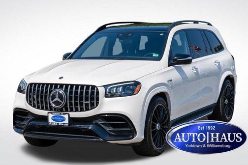 Diamond White Metallic 2021 Mercedes-Benz AMG GLS 63 Base 4MATIC