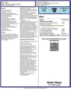 2016 Toyota Tundra Limited