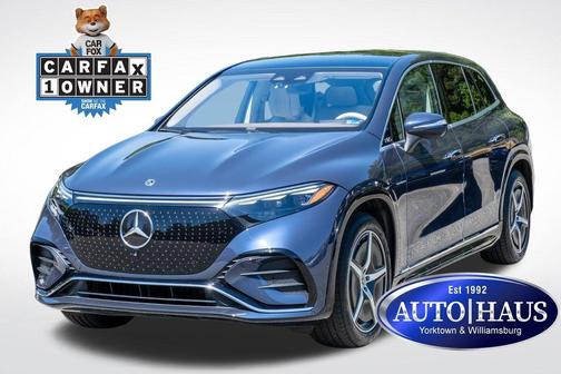 Twilight Blue Metallic 2023 Mercedes-Benz EQS 450 Base 4MATIC