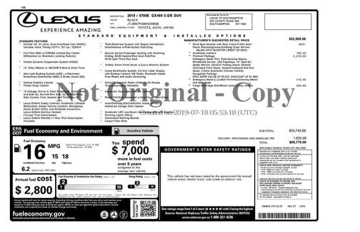 2019 Lexus GX 460 Base