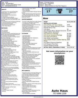 2019 Mercedes-Benz S-Class S 560 4MATIC