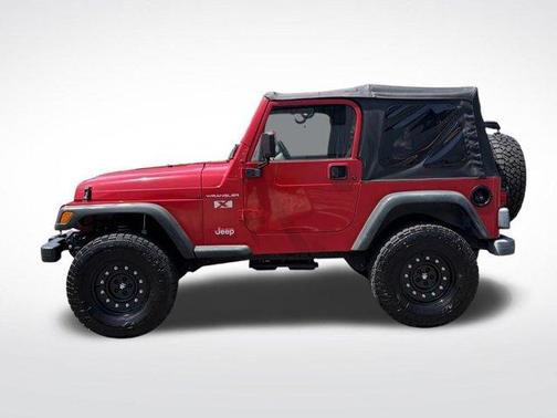 Flame Red Clearcoat 2002 Jeep Wrangler X