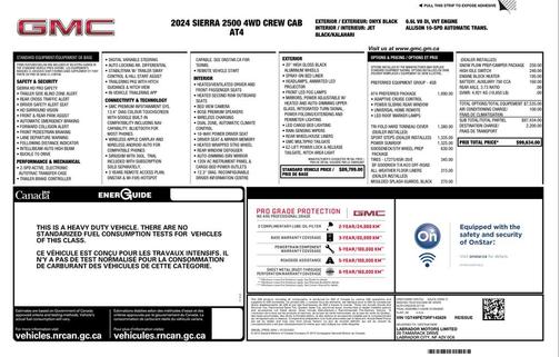 Onyx Black 2024 GMC Sierra 2500 AT4