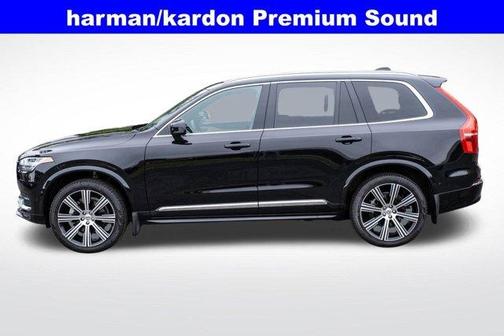 Onyx Black Metallic 2024 Volvo XC90 B6 Plus Bright Theme 7-Seater
