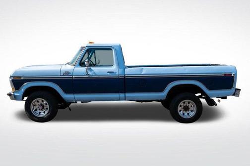 Blue 1978 Ford F-250