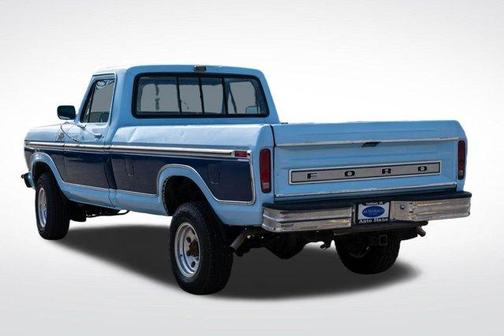 Blue 1978 Ford F-250