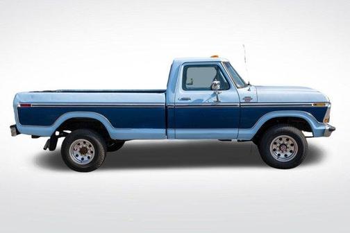 Blue 1978 Ford F-250